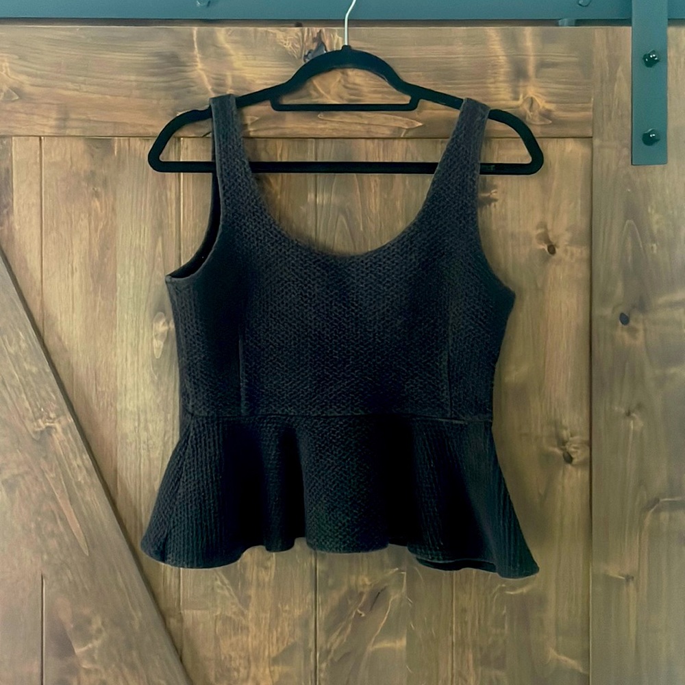 Ganni Peplum Blouse; Women’s Medium